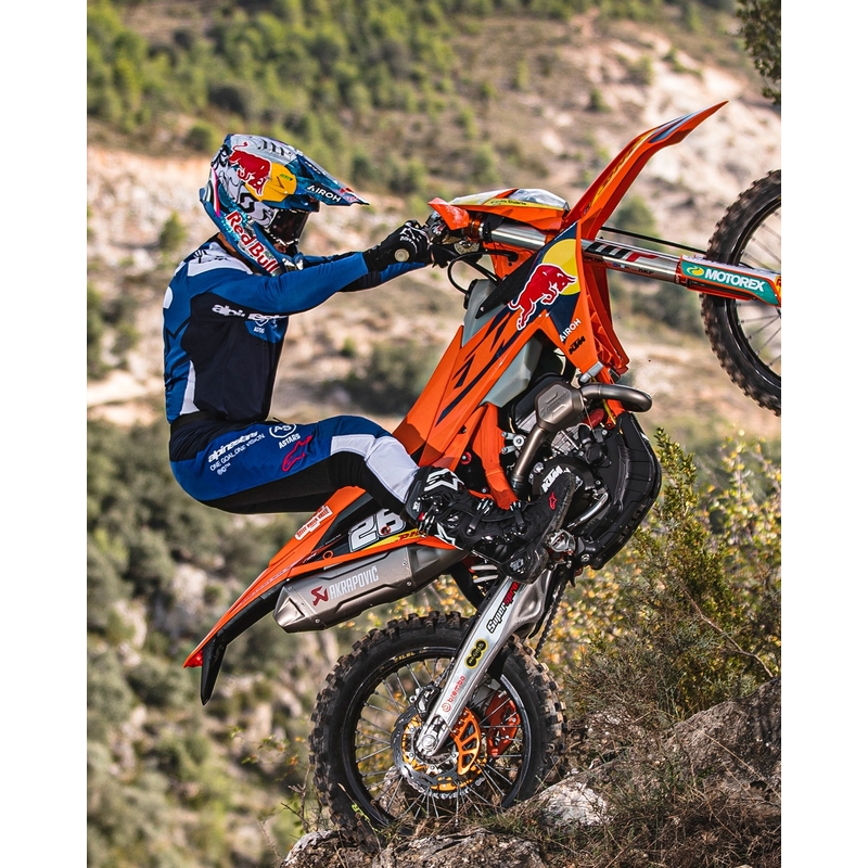 Alpinestars PRO-Dura motokros dres modro-bel