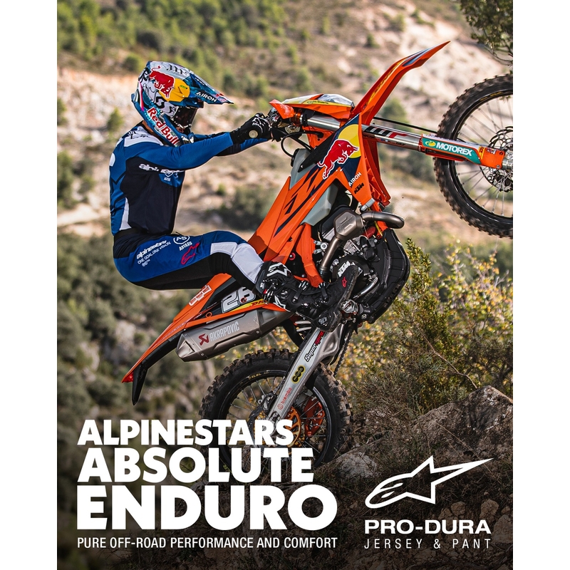 Alpinestars PRO-Dura motokros dres modro-bel