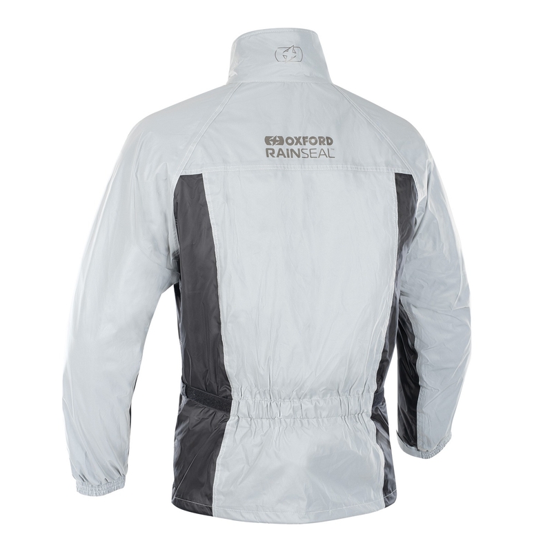 Vodoodporna jakna Oxford Rain Seal odsevno siva
