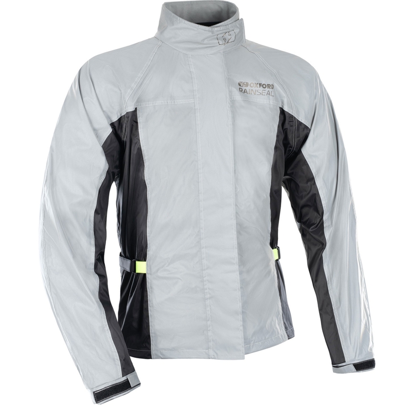 Vodoodporna jakna Oxford Rain Seal odsevno siva