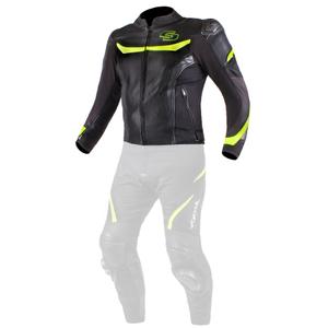 Moška jakna Tschul 875 black-fluo yellow razprodaja