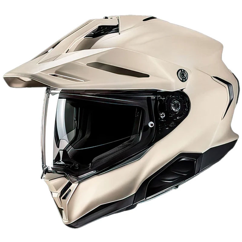Enduro motoristična čelada HJC RPHA 60 Solid Semi sand bež