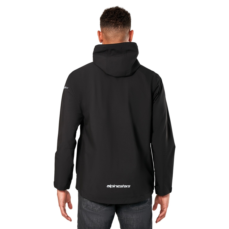 Črna dežna jakna Alpinestars Kaskade