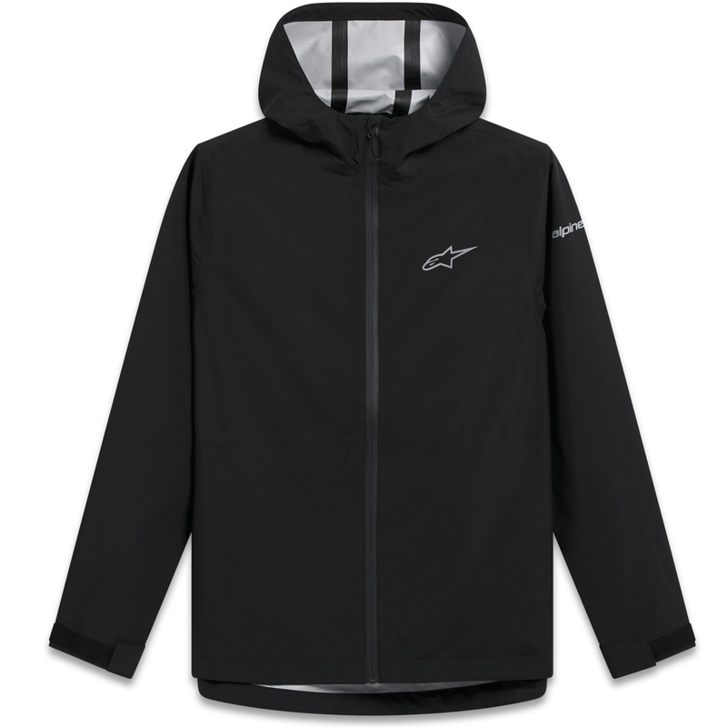 Črna dežna jakna Alpinestars Kaskade