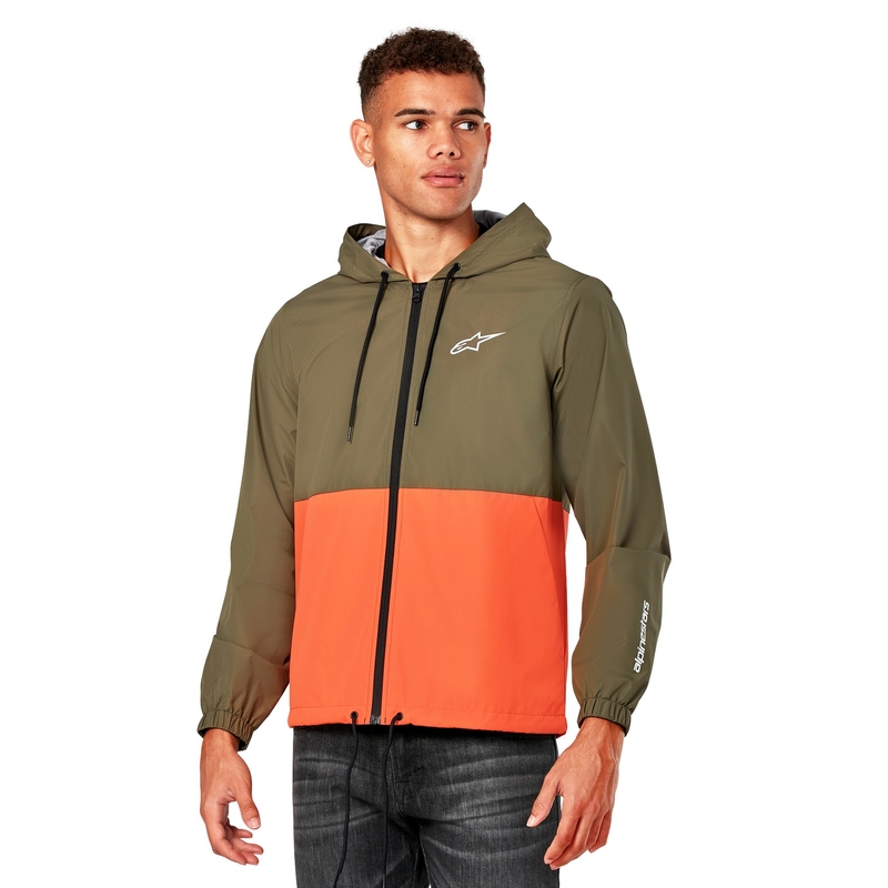 Alpinestars Speeded Windbreaker jakna zeleno-oranžna