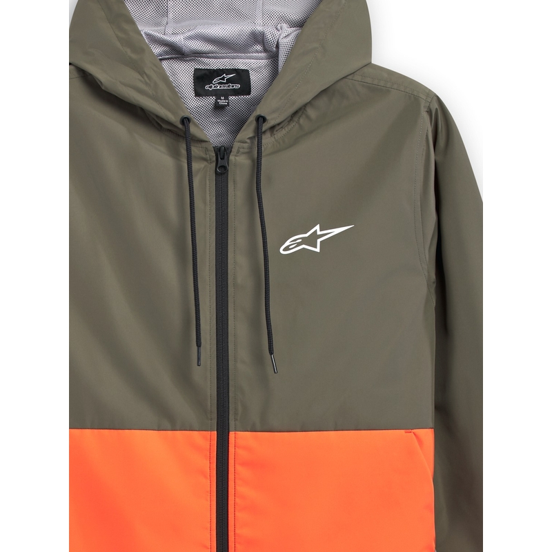 Alpinestars Speeded Windbreaker jakna zeleno-oranžna