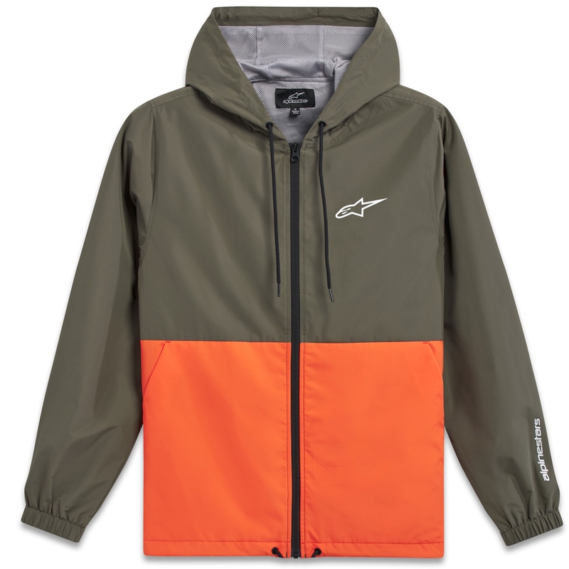 Alpinestars Speeded Windbreaker jakna zeleno-oranžna