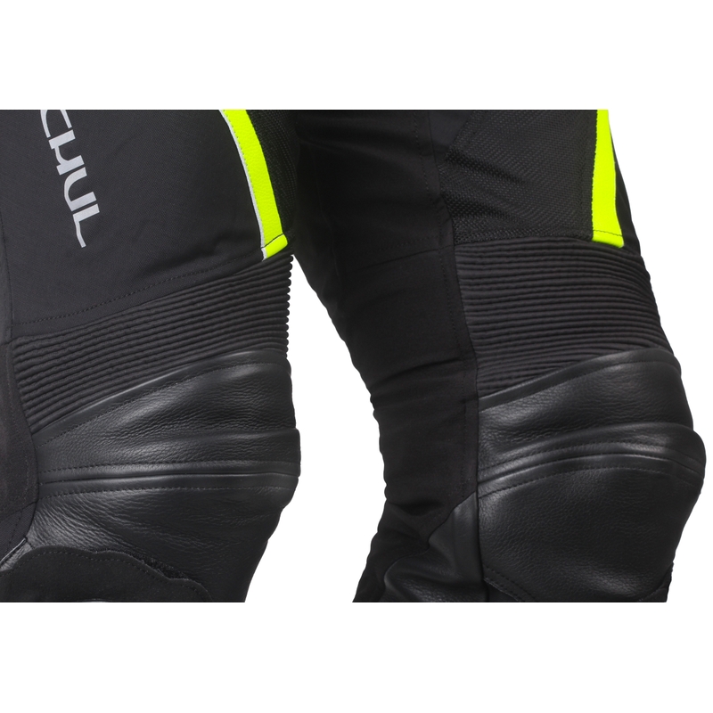 Moške hlače Tschul 875 black-fluo yellow