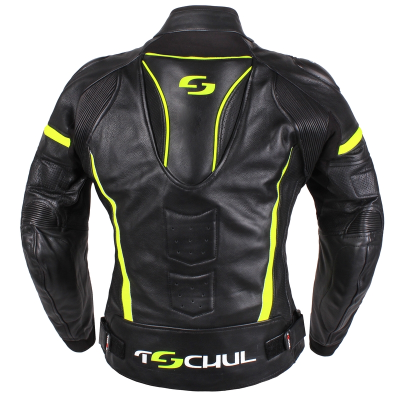 Moška jakna Tschul 890 black-fluo yellow razprodaja