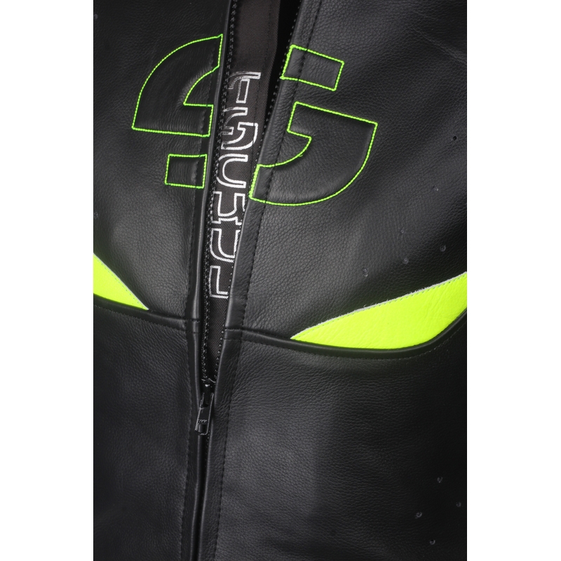 Moška jakna Tschul 890 black-fluo yellow razprodaja