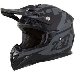 Otroška motoristična čelada ZED X1.9D Targa Motocross Matte Grey-Black