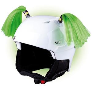 Ušesa za čelado Crazy Ears Ponytails zelena