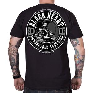 Majica s kratkimi rokavi Black Heart Locker črna