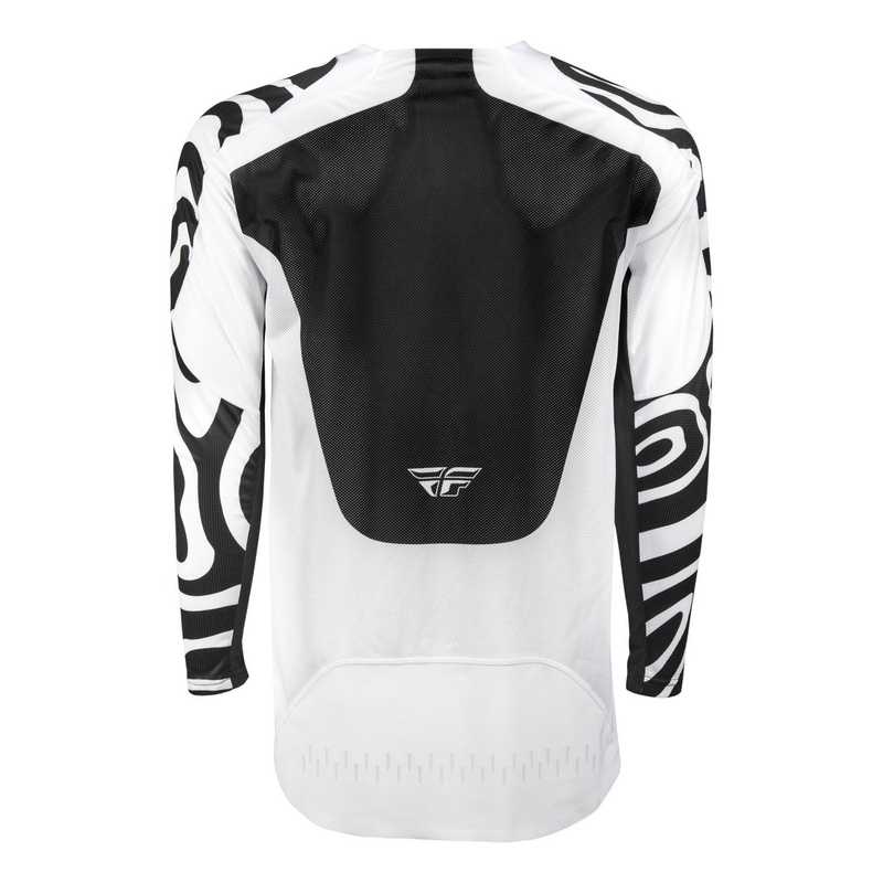 Motokros dres FLY Racing Evolution belo-črn