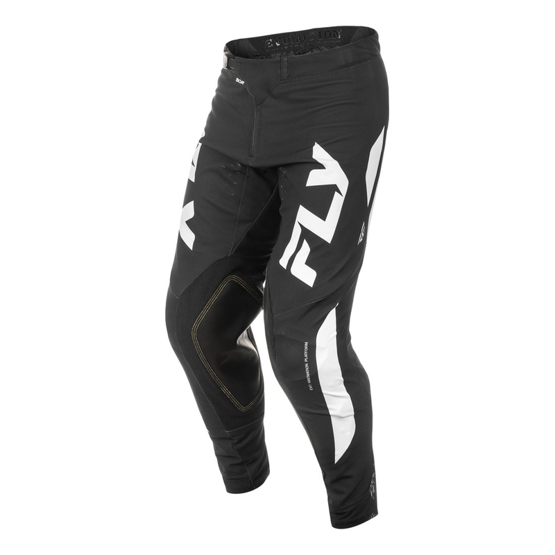 Motokros hlače FLY Racing Evolution črno-belo-vijolične