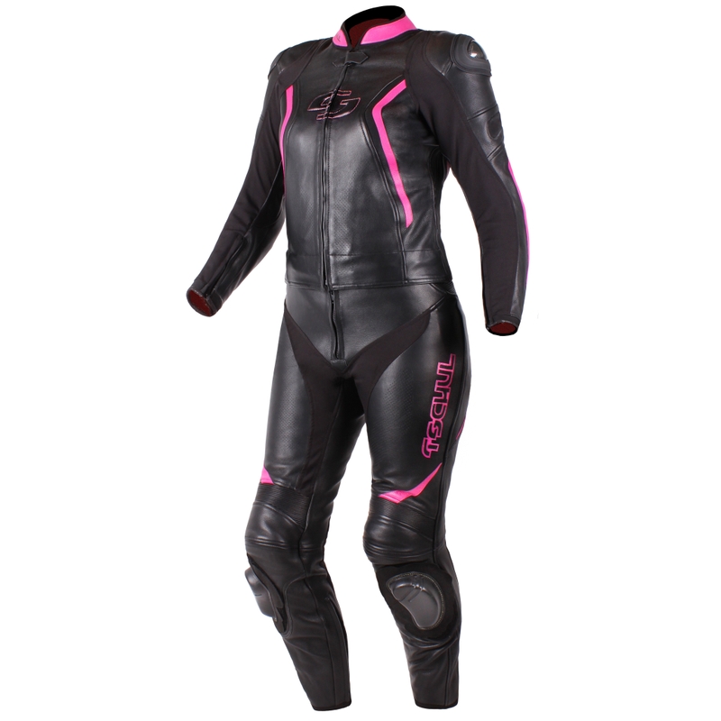 Ženska jakna Tschul 536 black and pink razprodaja