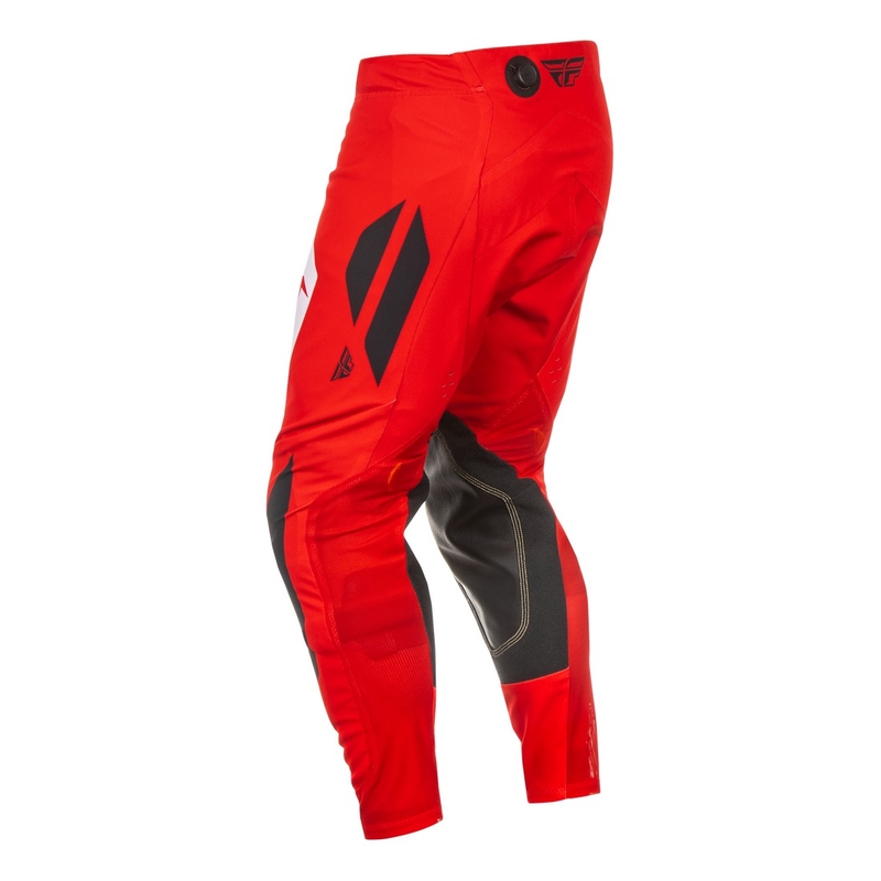 Motokros hlače FLY Racing Evolution rdeče-belo-črne