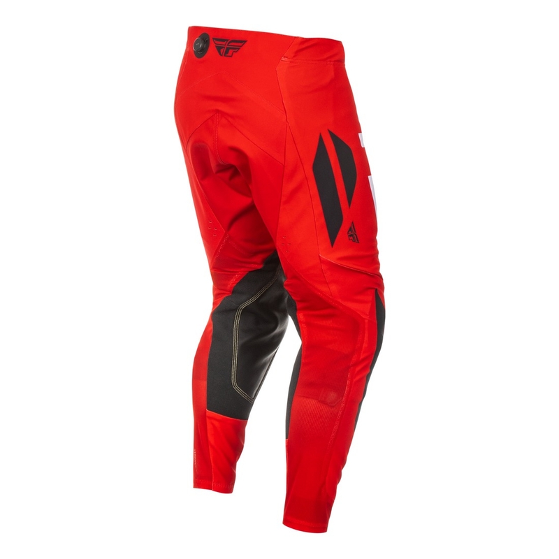 Motokros hlače FLY Racing Evolution rdeče-belo-črne