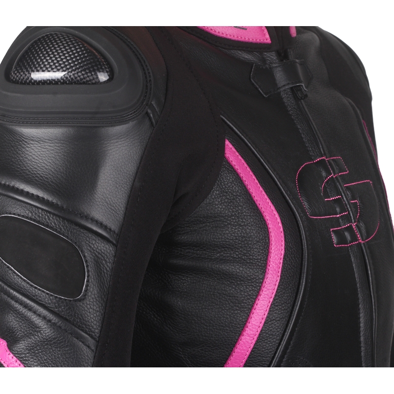 Ženska jakna Tschul 536 black and pink razprodaja