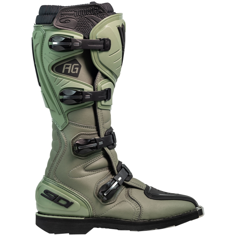 Motokros škornji SiDi Agueda zeleno-črni