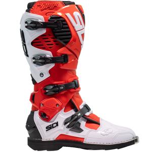Motoristični škornji SiDi Crossfire 3 rdeče-beli