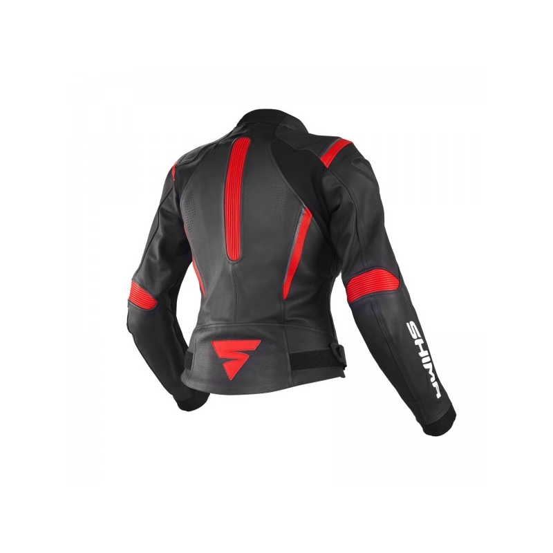 Shima Miura Black and Red motoristična jakna za ženske razprodaja