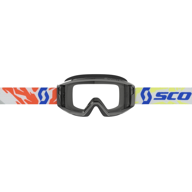 Otroška motokros očala SCOTT Primal Youth črna s prozornim pleksi steklom