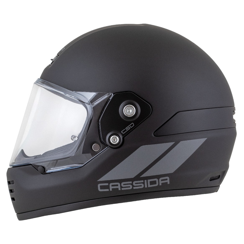 Enduro čelada Cassida FormX FlatOut mat črno-temno siva