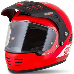 Enduro čelada Cassida FormX Jawa RotaX rdeče-belo-zlata