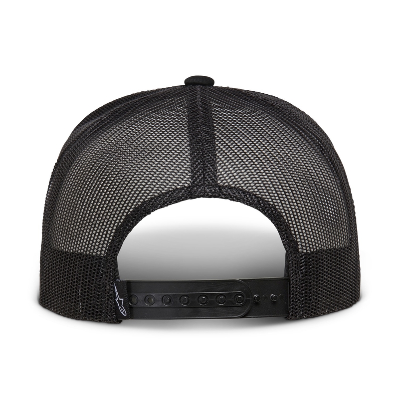 Alpinestars 3D Ageless Trucker Cap črno-rdeča