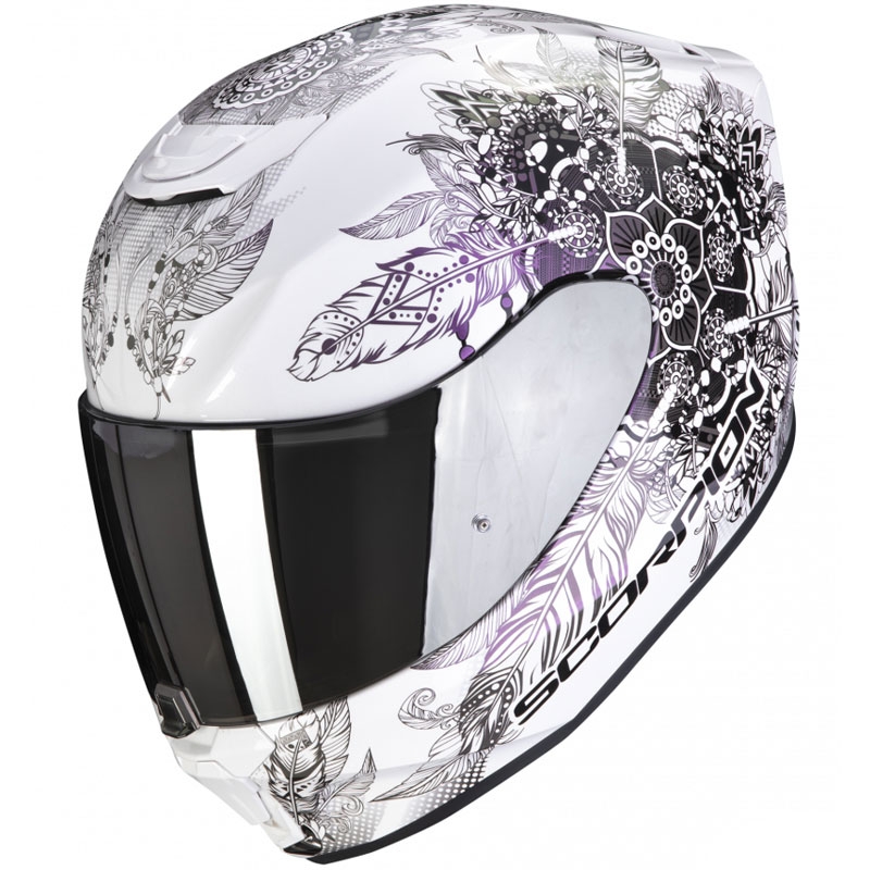 Integralna motoristična čelada Scorpion EXO-391 Dream white