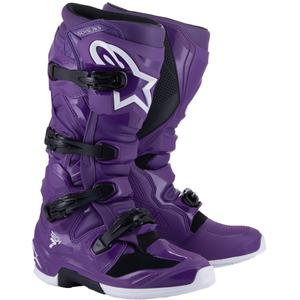 Motokros škornji Alpinestars TECH 7 vijolični