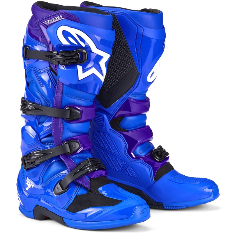 Motokros škornji Alpinestars TECH 7 modri