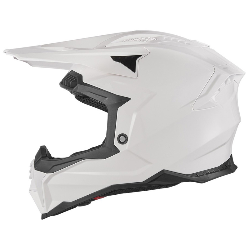 Motokros čelada NOX N634 bela