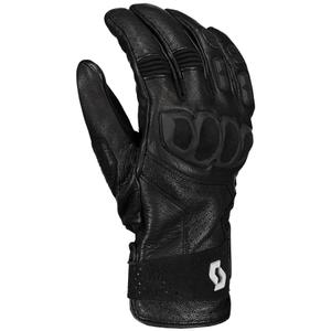 Usnjene motoristične rokavice SCOTT SPORT ADV črne