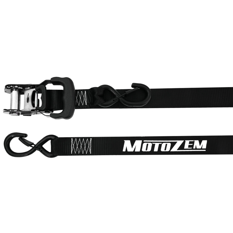 MotoZem trakovi za motor z ragljo, črni