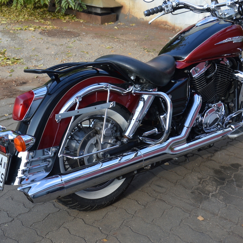 Nosilni okvirji za kovčke z naslonom HONDA VT1100 C3 Aero krom