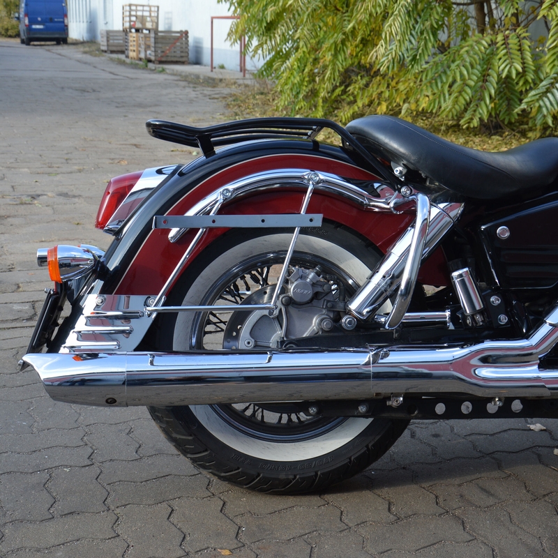 Nosilni okvirji za kovčke z naslonom HONDA VT1100 C3 Aero krom
