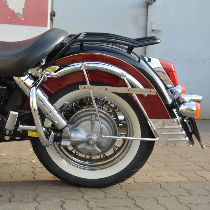 Nosilni okvirji za kovčke z naslonom HONDA VT1100 C3 Aero krom