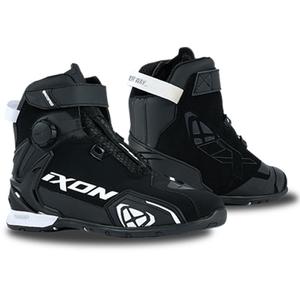 Ženski motoristični škornji IXON Bull 2 WP črno-beli