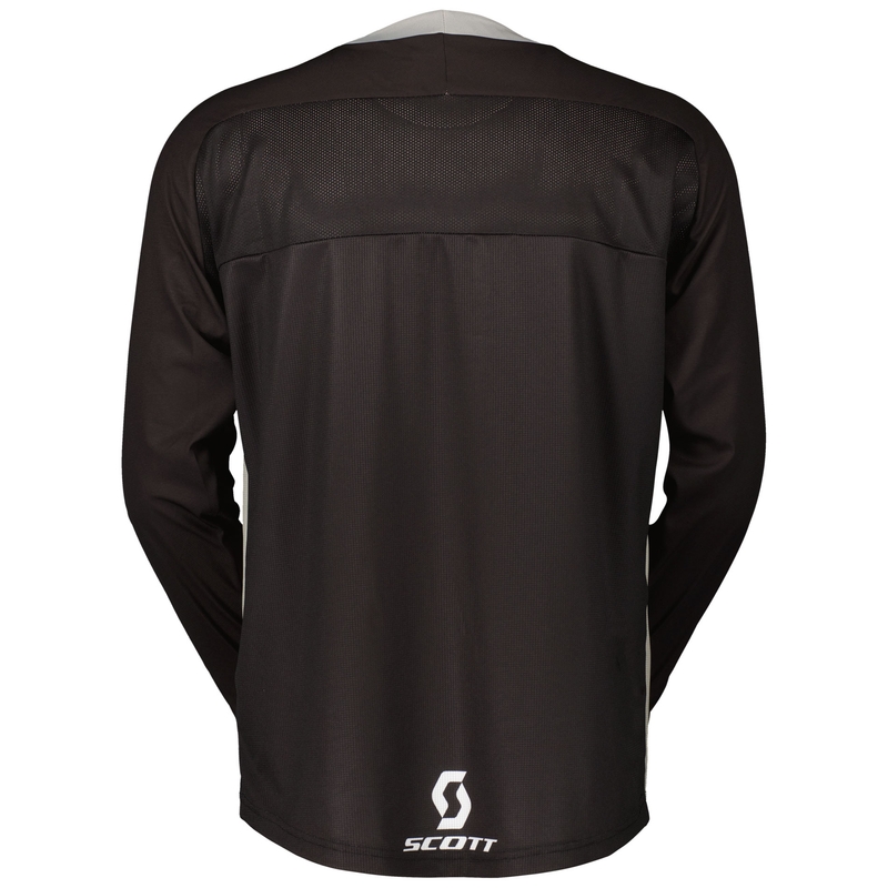 Motokros majica SCOTT X-PLORE SWAP črno-siva