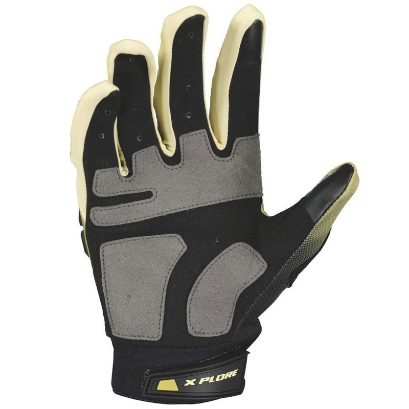 SCOTT X-PLORE PRO maskirne motoristične rokavice peščeno-črne