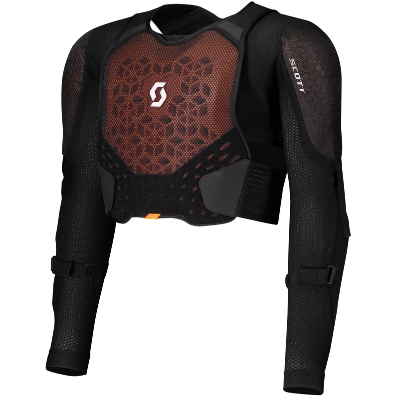 Otroški ščitnik za telo SCOTT Jacket Softcon črn