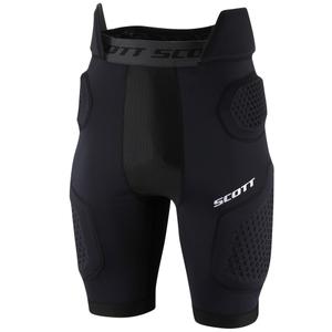 Črne motokros kratke hlače SCOTT Softcon Air Short Protector