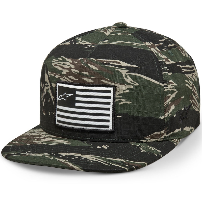Kapa Alpinestars Extol Snapback kamuflažno zelena