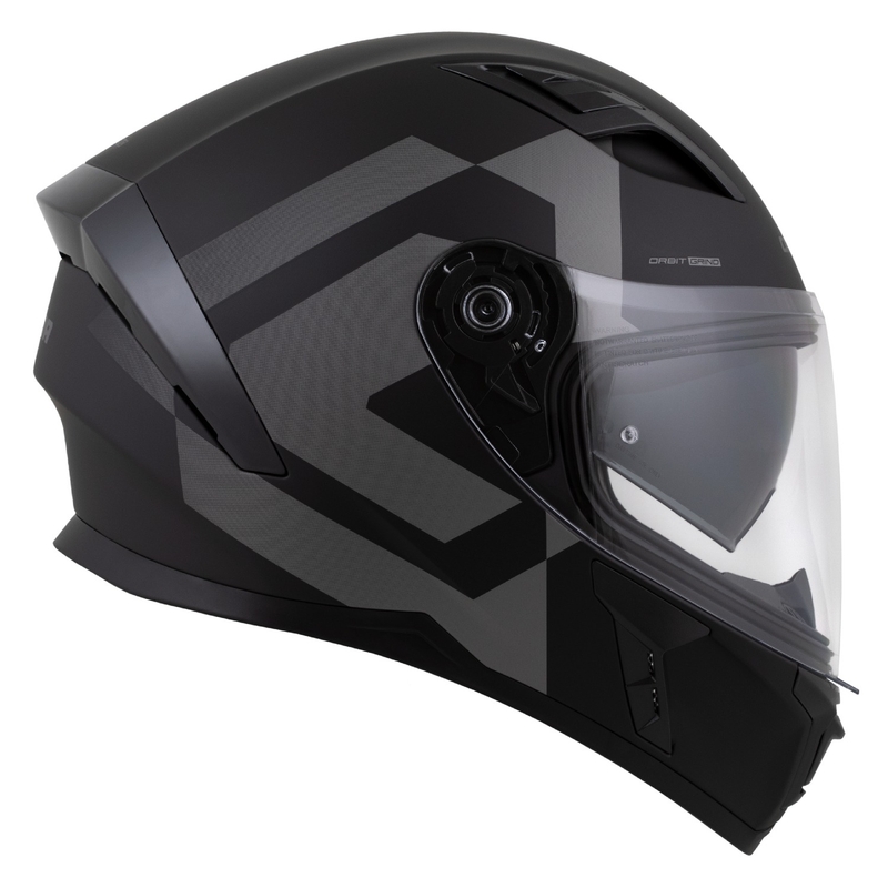 Celoobrazna čelada Cassida Orbit Grind mat črno-siva