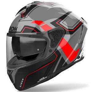 Airoh SPARK 2 Dart celoobrazna motoristična čelada bleščeče rdeča