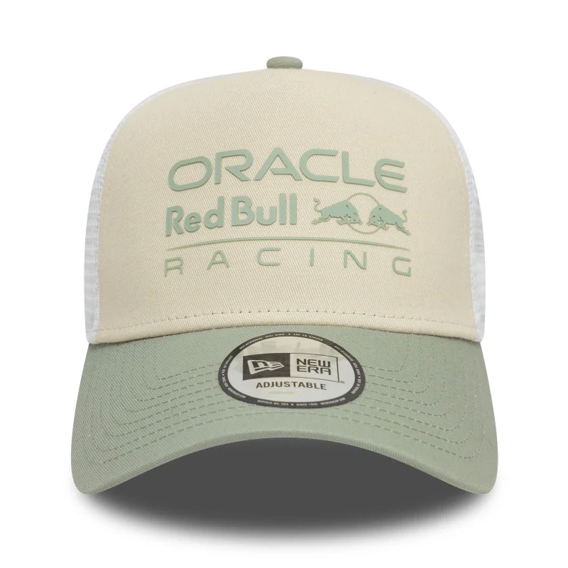 Kapa Red Bull Racing krem-sivo-zelena