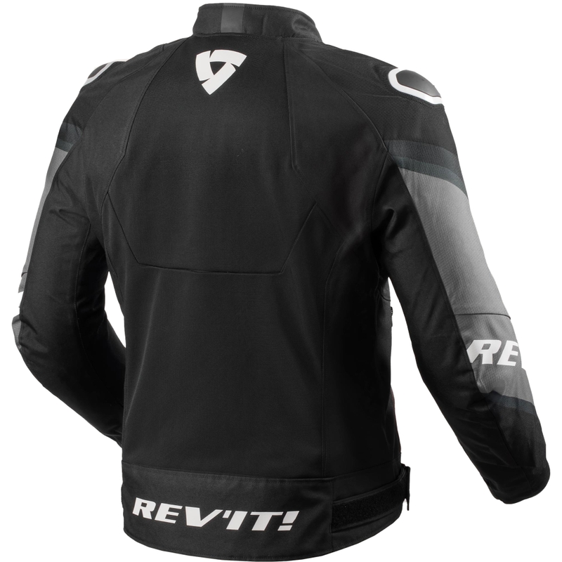 Revit Quantum 3 Air motoristična jakna črno-bela