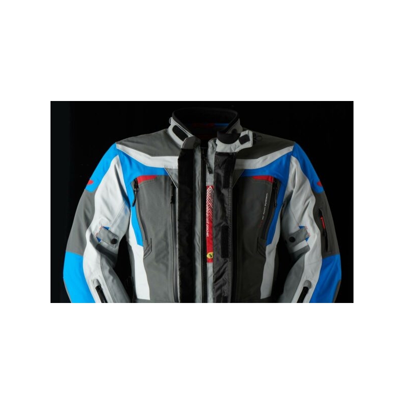 Motoristična jakna Furygan Voyager blue-grey-anthracite razprodaja